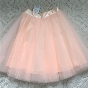 NWT Space 46 Boutique Blush Party Skirt